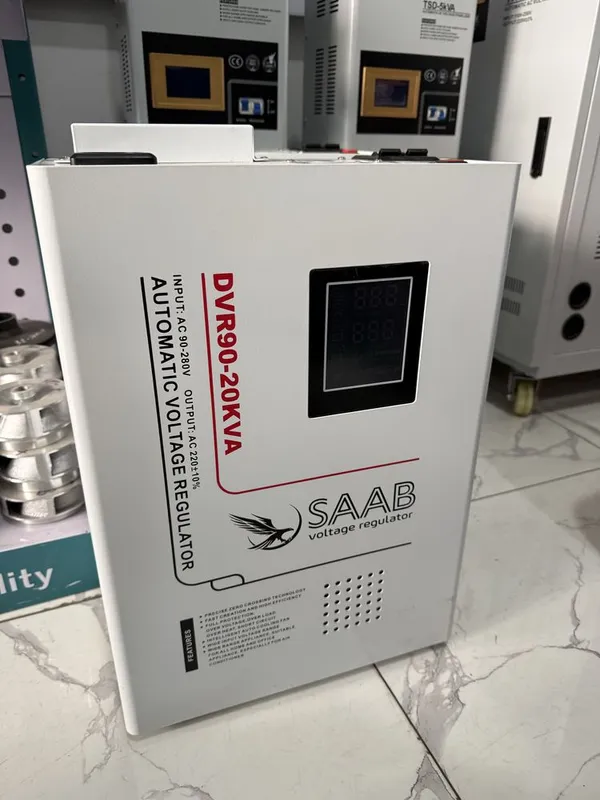 Стабилизатор напряжения SAAB релейный латерный 20 кВт оптом арзон 220w