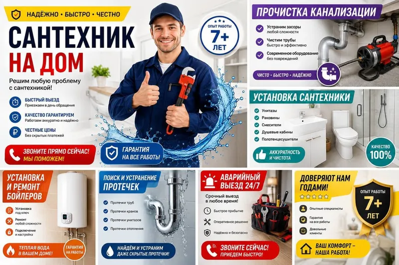 Сантехник. Santexnik. Услуги сантехника. Качественно. Недорого