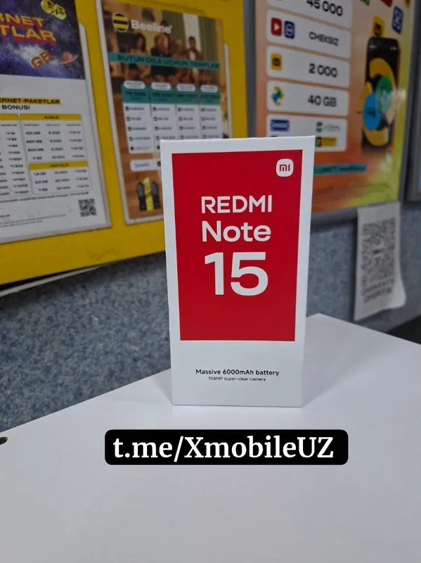 Redmi Note 15 6+2/128GB 1 Redmi Note 15 6+2/128GB 1