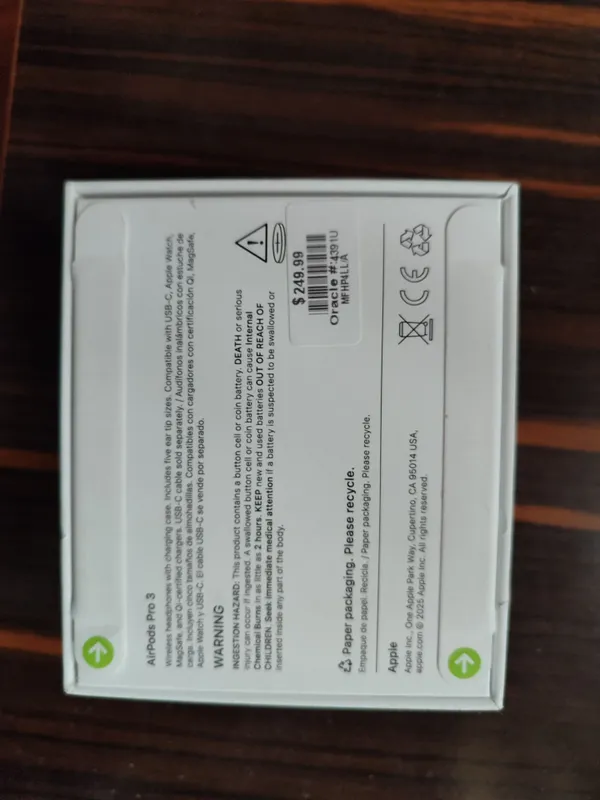 Assalomu alaykukm haqiqiy iphone AirPods Pro 3 bor kimga kerak bolsa — фото 2
