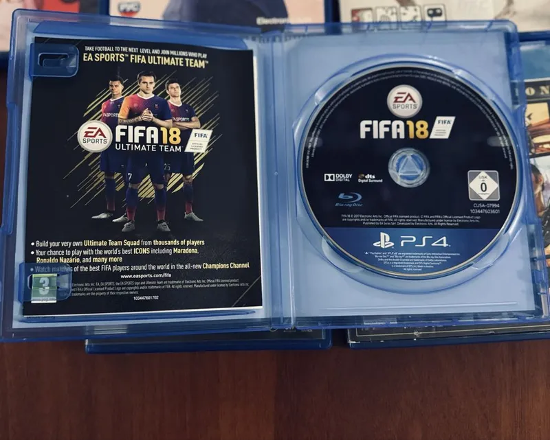 Диск на PS4 FIFA — фото 2