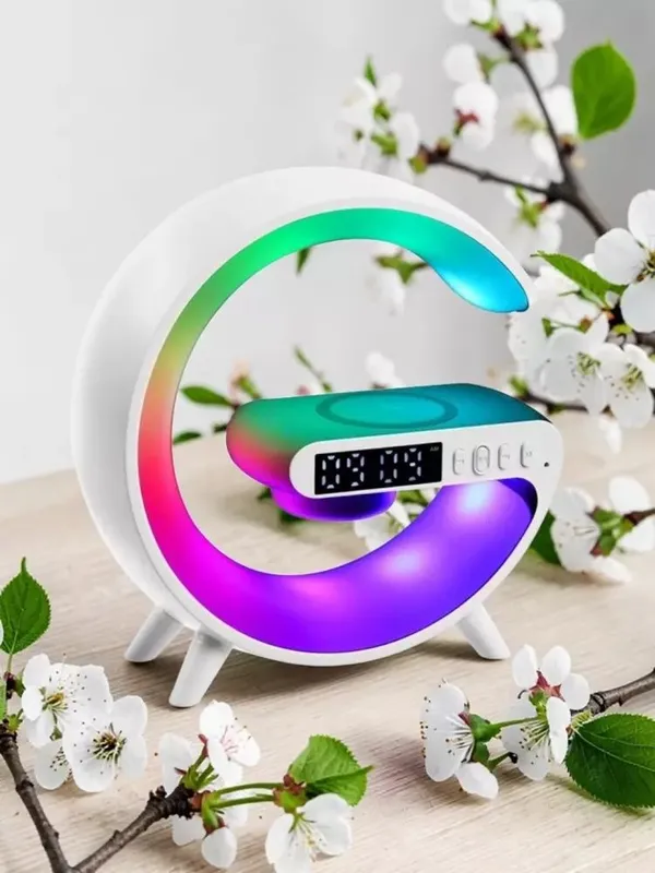 Tungi chiroq G63 Smart Simsiz Zaryadlash Lampasi + Bluetooth Suprema K — фото 2