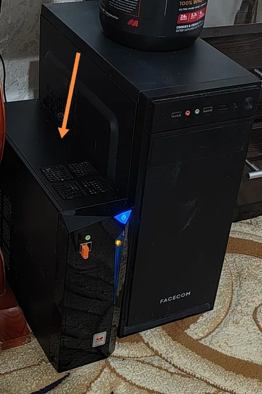 Компактный Mini ITX ПК SSD HDD тихий