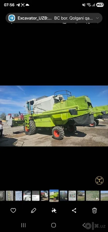 Claas kombayn sotiladi 1 Claas kombayn sotiladi 1