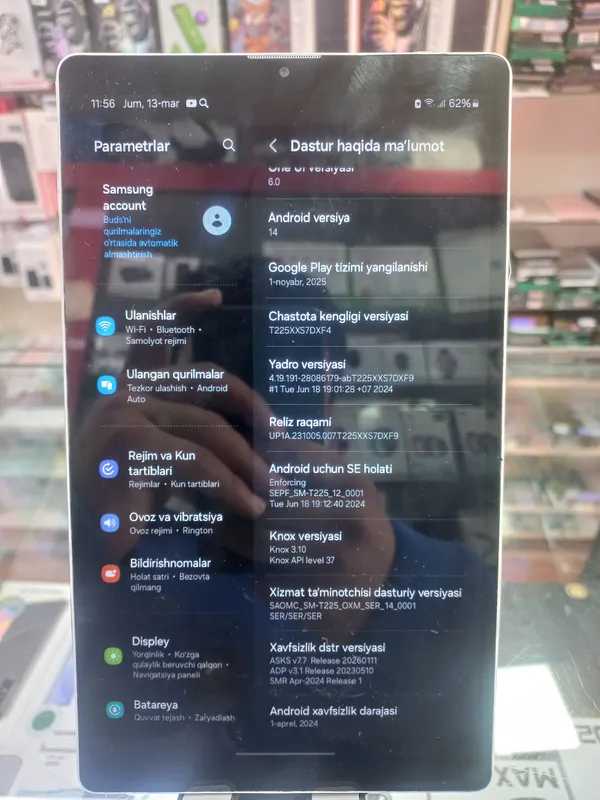 GALAXY TAb A7 Ram 6.32xotira 14android versiya — фото 2