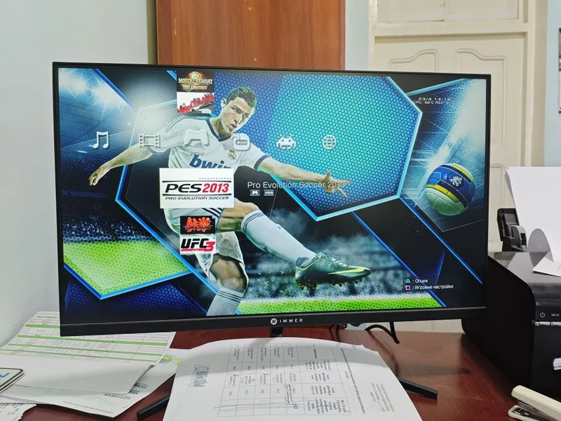 PS3 Slim 4.90 HFW 250gb + 2 ta joystik — фото 1