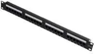 Patch Panel CAT 6 1U 24 ports UTP
