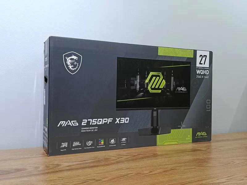 MSI MAG 275QPF X30 QHD, 300Hz,0.5Ms Rapid IPS