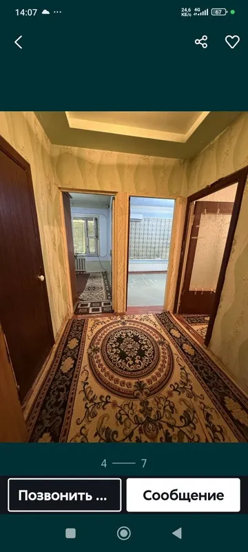 Ozimniki Ijaraga beramiz 2 xonalik 1etaj yonida boxcha maktab astanov — фото 6