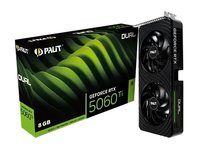 Palit GeForce RTX 5060 Ti DUAL OC 8GB GDDR7 Palit GeForce RTX 5060 Ti DUAL OC 8GB GDDR7