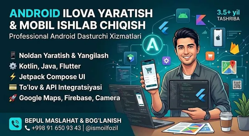 Biznesingizni raqamlashtiring! IT xizmatlari