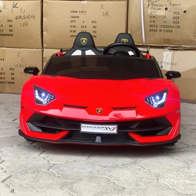 Детская машина Lamborghini Aventador, электромобиль, детская машинка 4