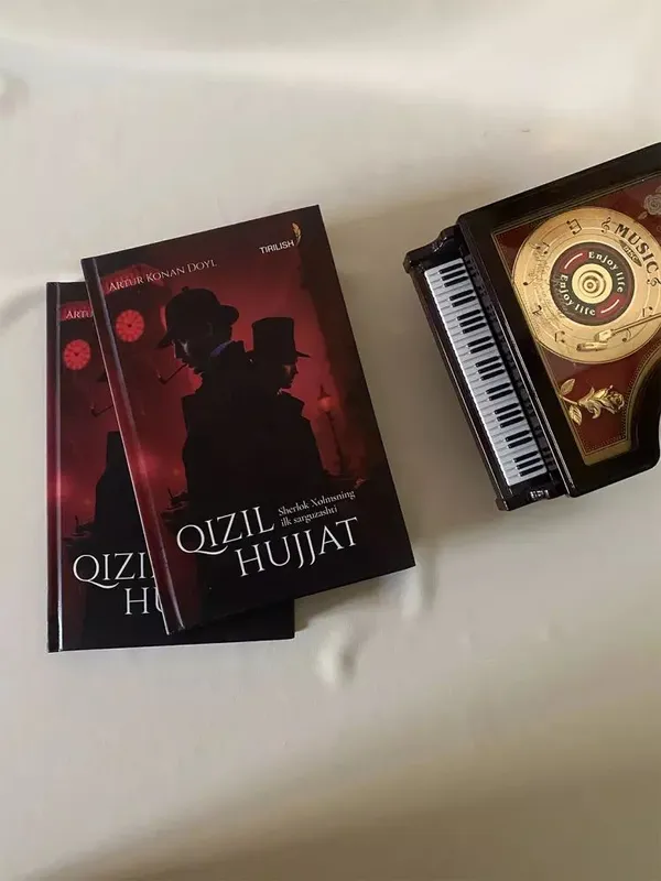 Qizil hujjat, detektiv kitob, Artur Konan Doyl — фото 2