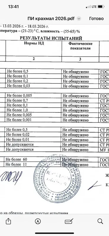 Крахмал картофельный 1.98$ за кг 3 Крахмал картофельный 1.98$ за кг 3