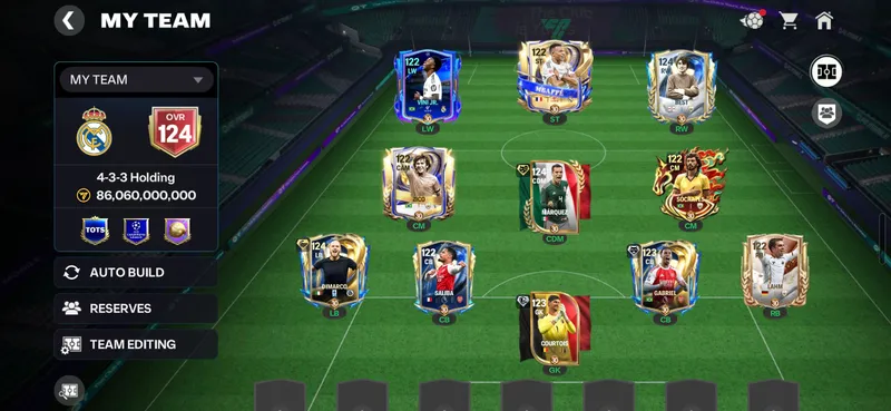 Продаётся аккаунт FC Mobile 100 000 soʻm