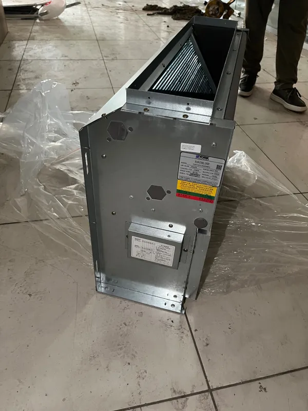 Фанкойл fan coil York 2-х канальный 3.84 кВт 6.15 кВт 4