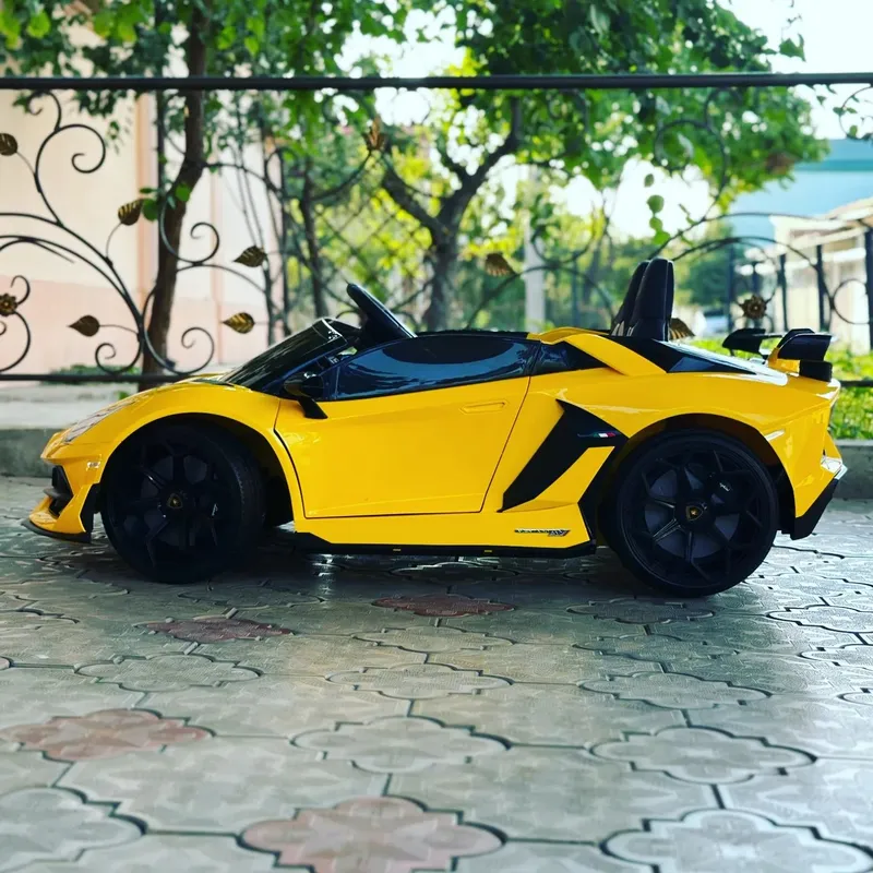 Lamborghini Aventador двухместная детская машина bolalar mashinasi 4x4 3