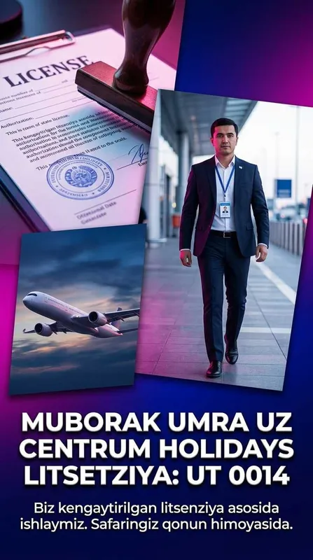 Centrum Holidays Umra Amallari Mirzo Ulugbek Muborak Umra Tur Paket 2
