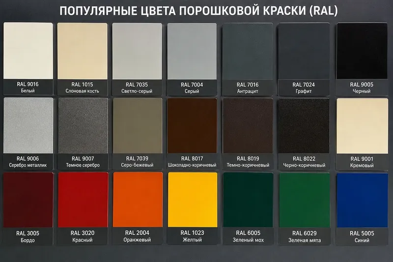 Услуги порошковой краски для любого метала 1 Услуги порошковой краски для любого метала 1