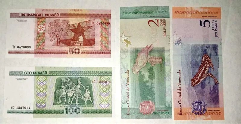 Продам банкноты разных стран, состояние UNC — фото 5