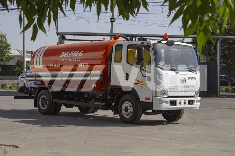 Ассенизационная машина FAW Tiger V 4х2 6м³ — фото 1