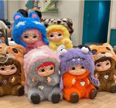 Wakuku / Вакуку в слепой коробке мягкая игрушка и Брелок Labubu лаб — фото 1 Wakuku / Вакуку в слепой коробке мягкая игрушка и Брелок Labubu лаб — фото 1