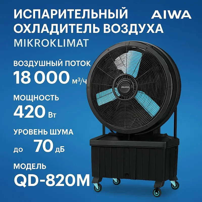 Air cooler промышленный вентилятор — фото 3