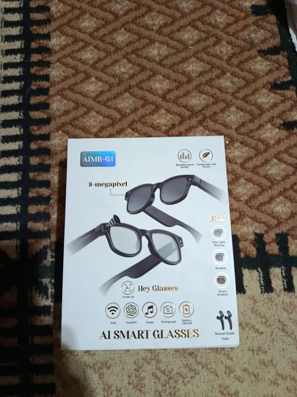 Al SMART GLASSES KAMERA FOTO SUNIINTILEKKOZ OYNAK