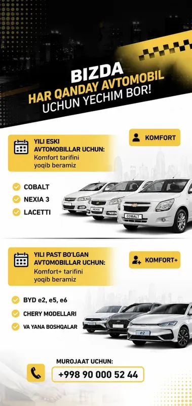 Yil kotarish blok ochish mutlaqo tekin