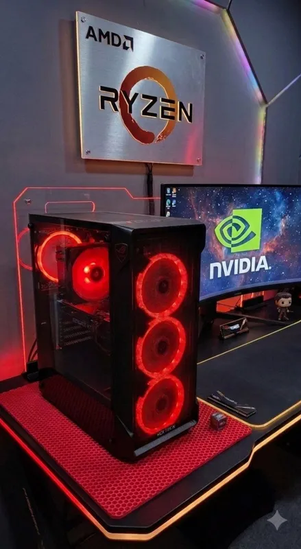 Срочно продам кейс Ryzen 5 RTX 2060 RAM 16 SSD 512 1