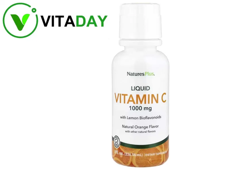 NaturesPlus Liquid Vitamin C, suyuq vitamin C, 236,56 ml 1 NaturesPlus Liquid Vitamin C, suyuq vitamin C, 236,56 ml 1