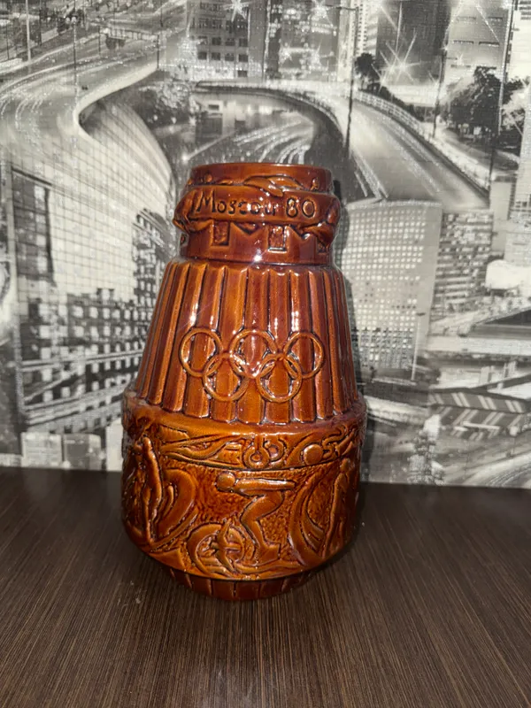 Ваза "Олимпийские игры, Москва, 1980" 1 Ваза "Олимпийские игры, Москва, 1980" 1