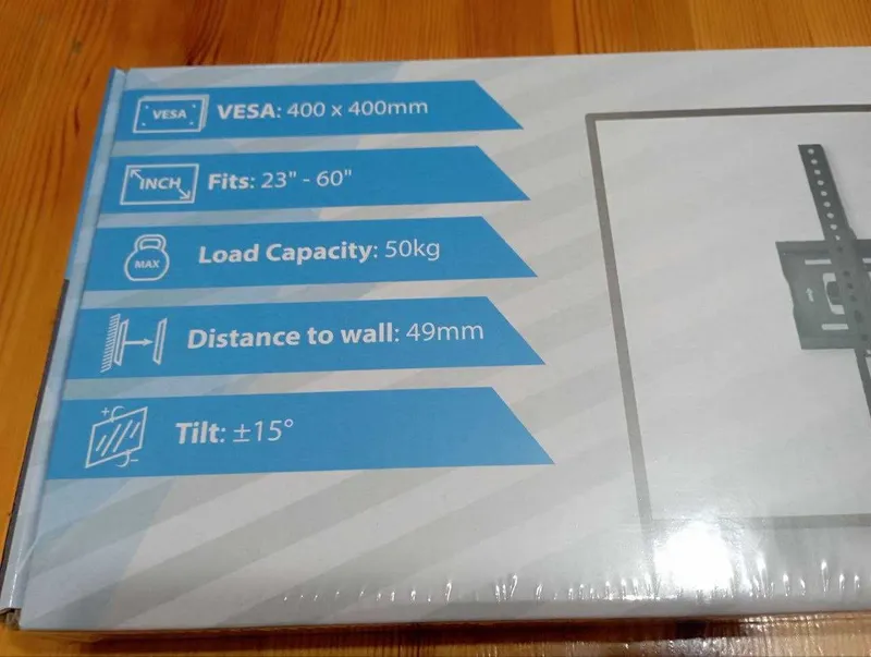 Кронштейн для телевизора 23"-60" есть установка — фото 2