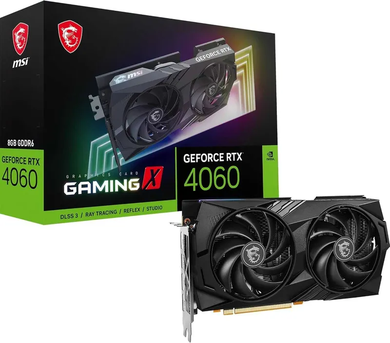 Видокарта MSI Gaming X RTX 4060 8GB