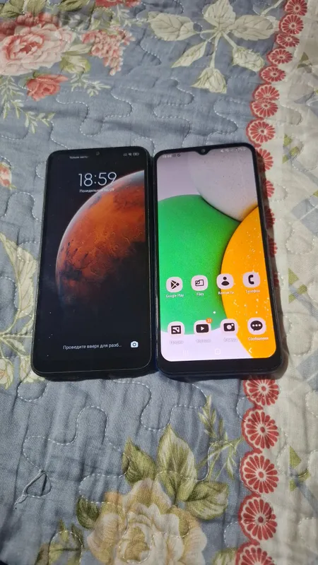 Samsung ва Xiaomi Redmi 3