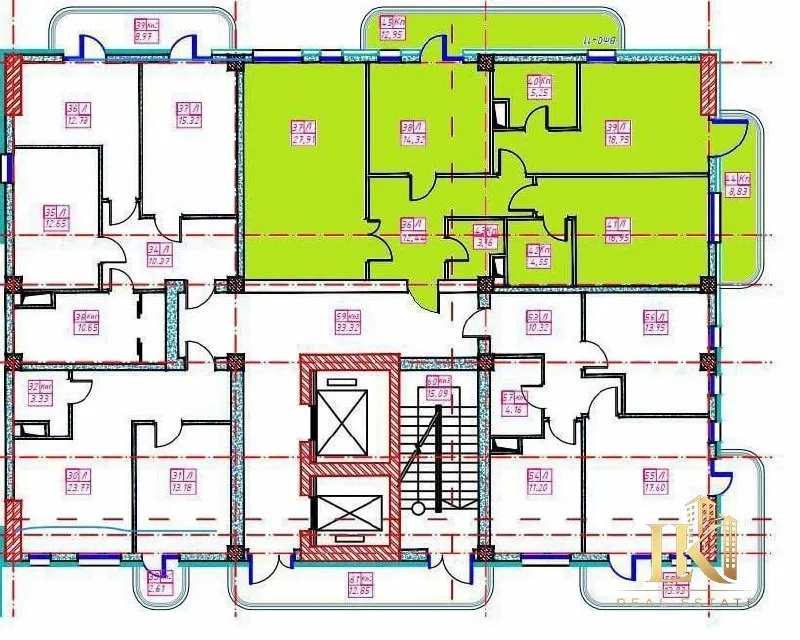 Продаётся просторная 4-комнатная квартира в ЖК Parkwood (новостройка, без ремонта) 1