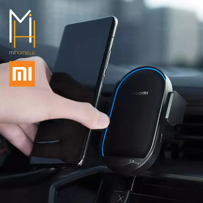 Держатель с беспроводной зарядкой Xiaomi 50w — фото 1