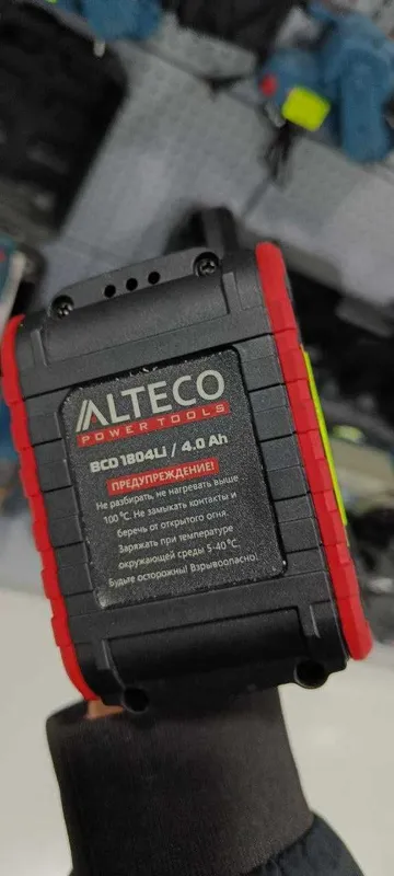 Аккумуляторный ударный гайковерт ALTECO CIW 18-400 .1 год гарантии — фото 3