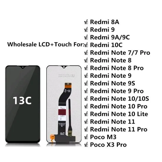 Xiaomi Redmi 13C/ Poco C65/ Poco M6 LCD Touch 2
