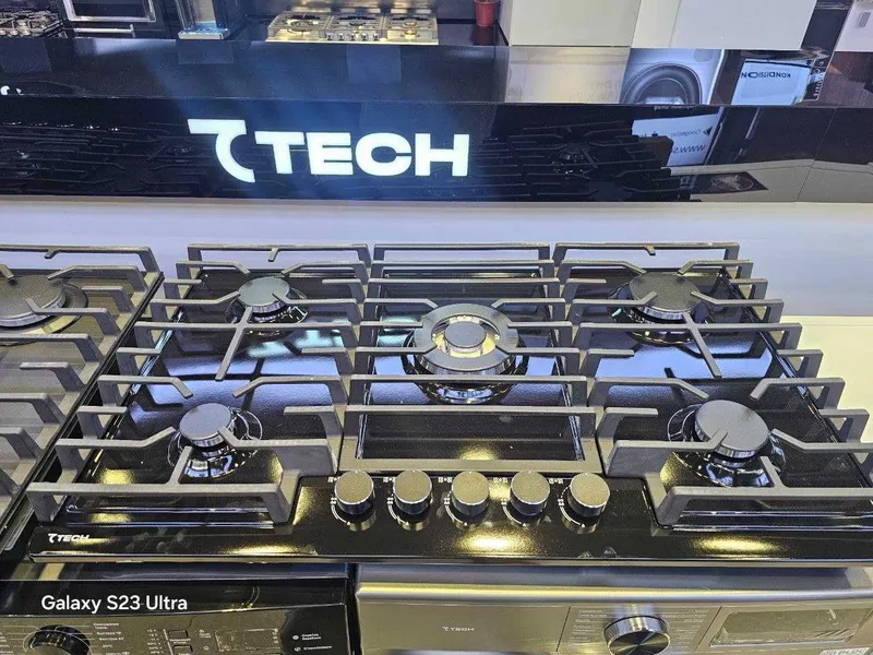 Варочная панель пять конфорок 7TECH + Доставка — фото 3
