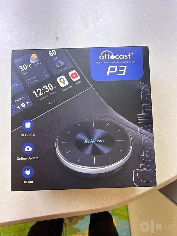 Top darajadagi CarPlay AI Box — OTTOCAST OttoAibox P3 8/128GB + HDMI 4 Top darajadagi CarPlay AI Box — OTTOCAST OttoAibox P3 8/128GB + HDMI 4
