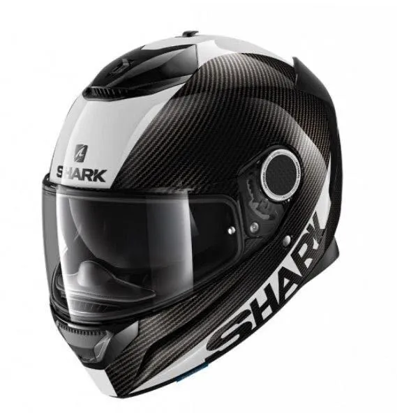 Шлем для мотоцикла SHARK (spartan | full carbon) black white edition 3 Шлем для мотоцикла SHARK (spartan | full carbon) black white edition 3