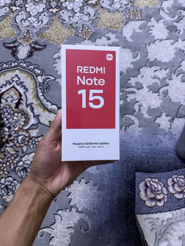 Redmi note 15 256 gb yengi 1 Redmi note 15 256 gb yengi 1