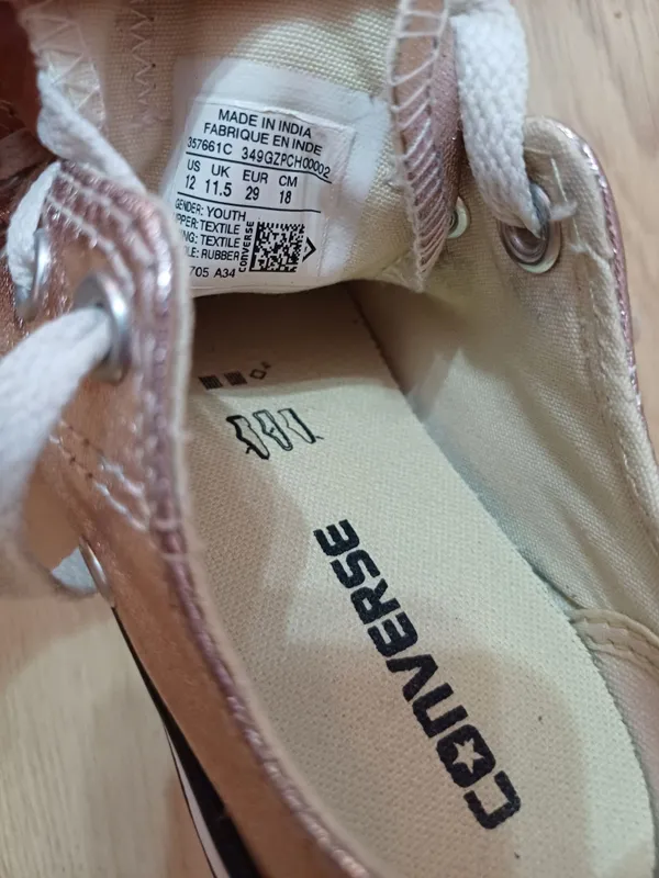 Кеды Converse для девочки — фото 1