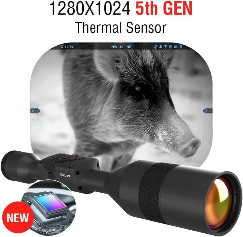 Тепловизионный прицел ATN Thor 5XD Gen5, 1280x1024, 4-40х made in USA 1 Тепловизионный прицел ATN Thor 5XD Gen5, 1280x1024, 4-40х made in USA 1