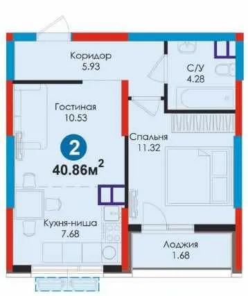 Квартира в центре Алмазара! Ипотека | Взнос от 11 355 у.е (S) — фото 7