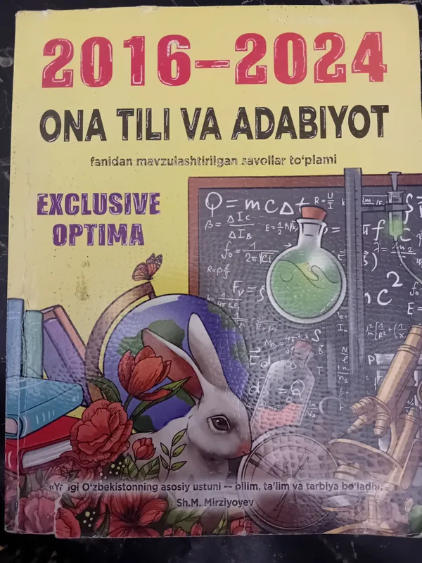 ona tili va adabiyot mavzulashgan savollar tõplami