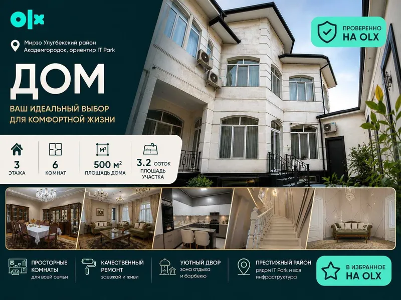6-комнатный дом 500 м² — Академгородок, ор-р IT Park