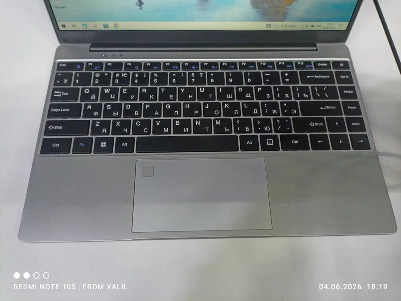 Noutbuk intel celeron cpu N4000 DDR 8gb SSD 256gb FHD 14.1 — фото 1