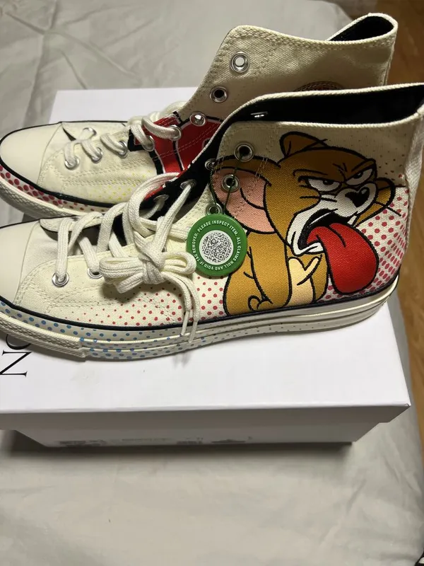 Converse x Tom & Jerry CT70 HI US 10 канвас (текстиль) оригинал 1